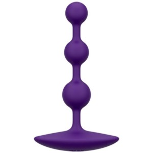 ROMP - AMP PERLE ANALALI IN SILICONE FLESSIBILE VIOLA 12,5 CM VIOLA